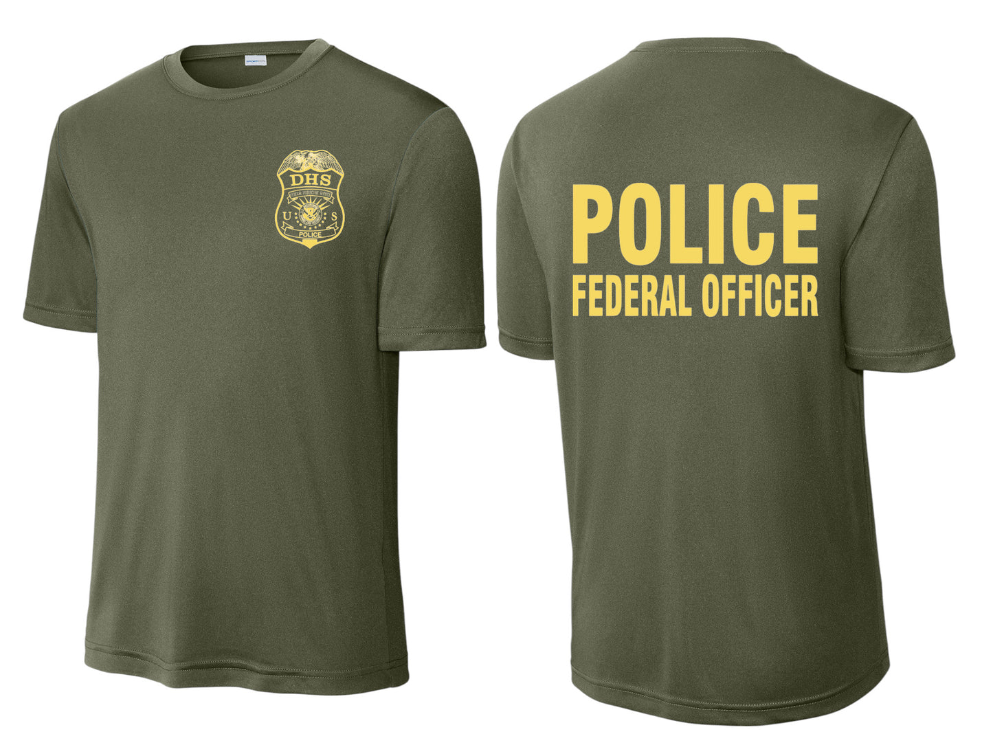 FPS POLICE WICKING RAID T-SHIRT-ST350