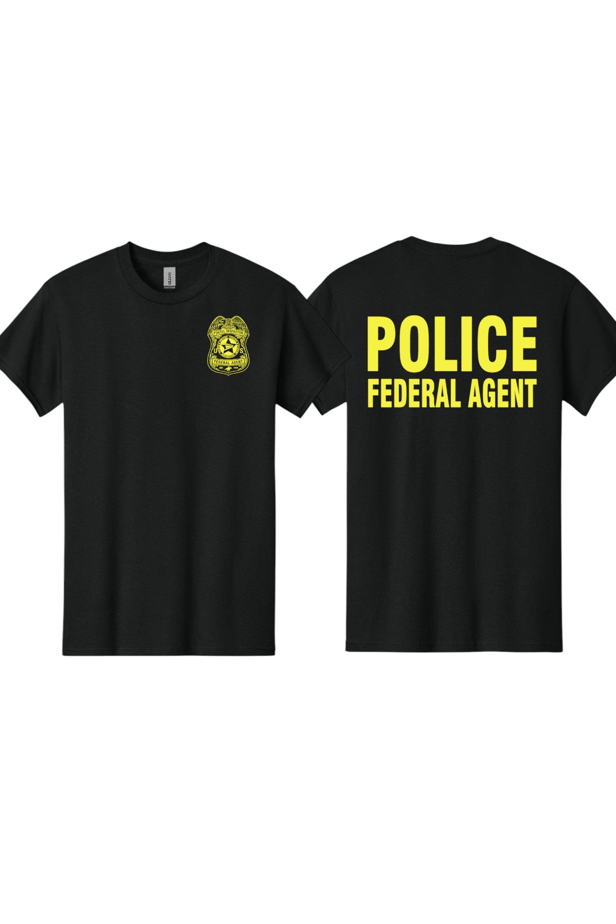 POSTAL INSPECTOR RAID T-SHIRT HEAVY COTTON-5000