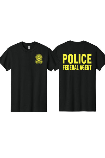 POSTAL INSPECTOR RAID T-SHIRT HEAVY COTTON-5000