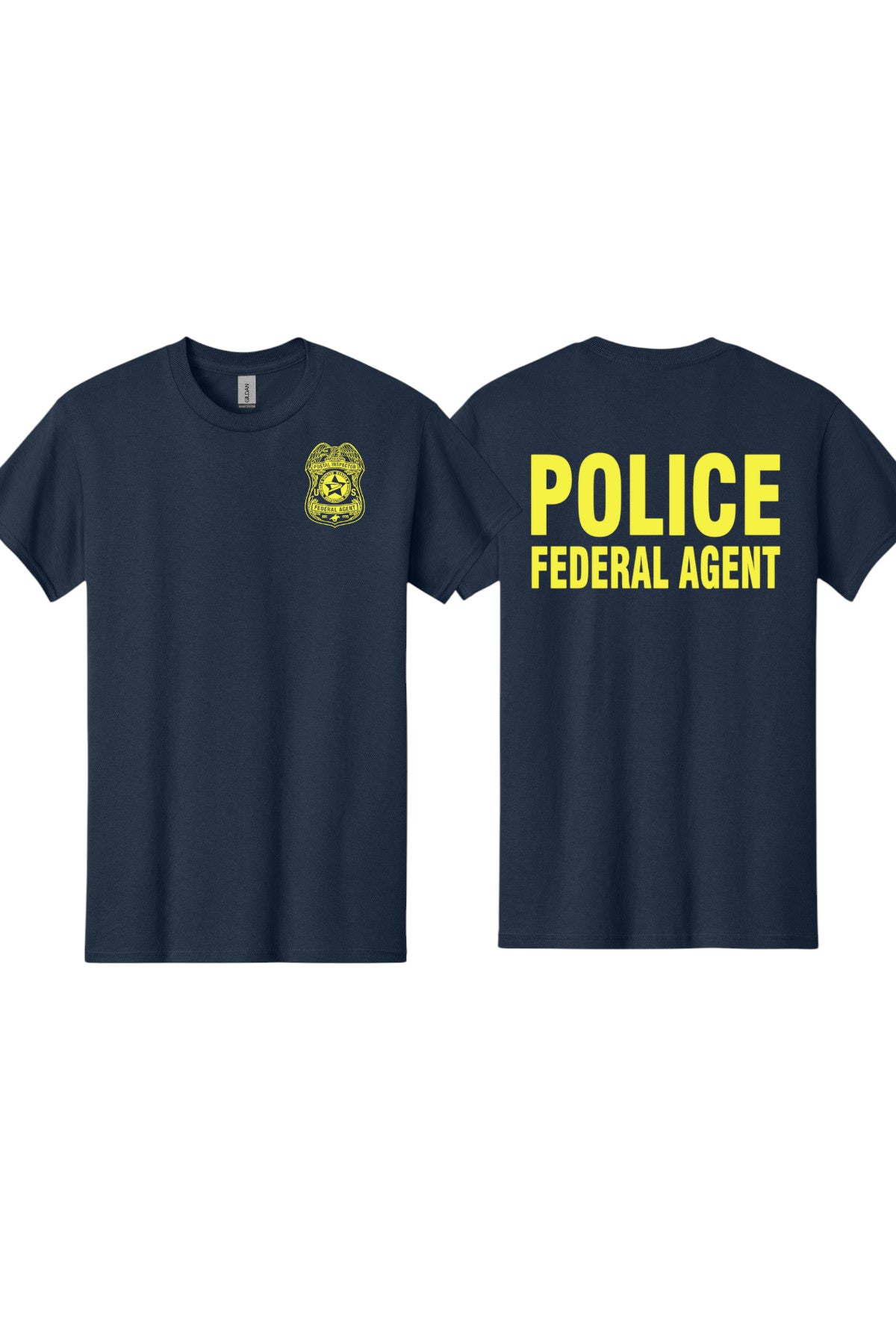 POSTAL INSPECTOR RAID T-SHIRT HEAVY COTTON-5000