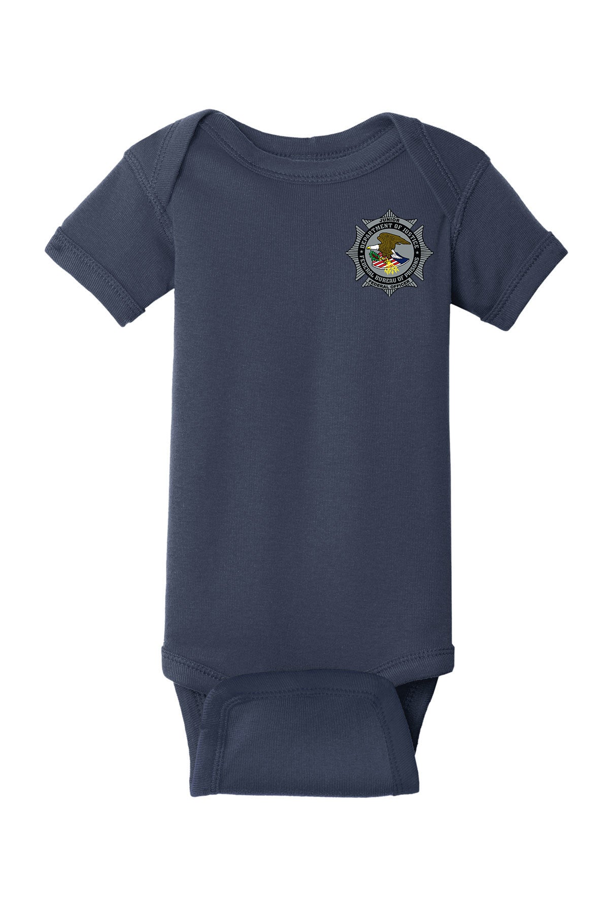 INFANT ONESIE WITH BOP JUNIOR BADGE