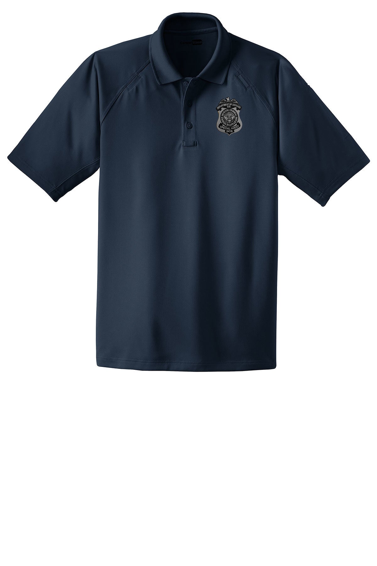 MEN'S DCIS S/A BADGE TACTICAL POLO-CS410