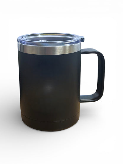 TUMBLER WITH HANDLE 15 OZ - CUSTOM ENGRAVED