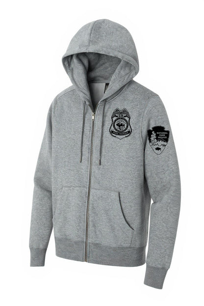 NPS PARK RANGER FULL ZIP HOODED SWEATSHIRT-DT1103