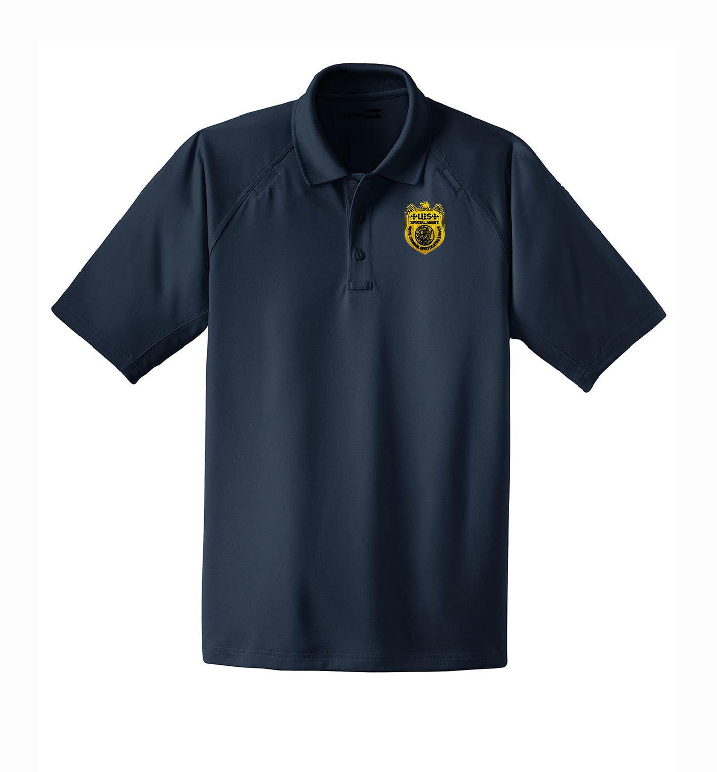MEN'S NCIS S/A BADGE POLO-CS410