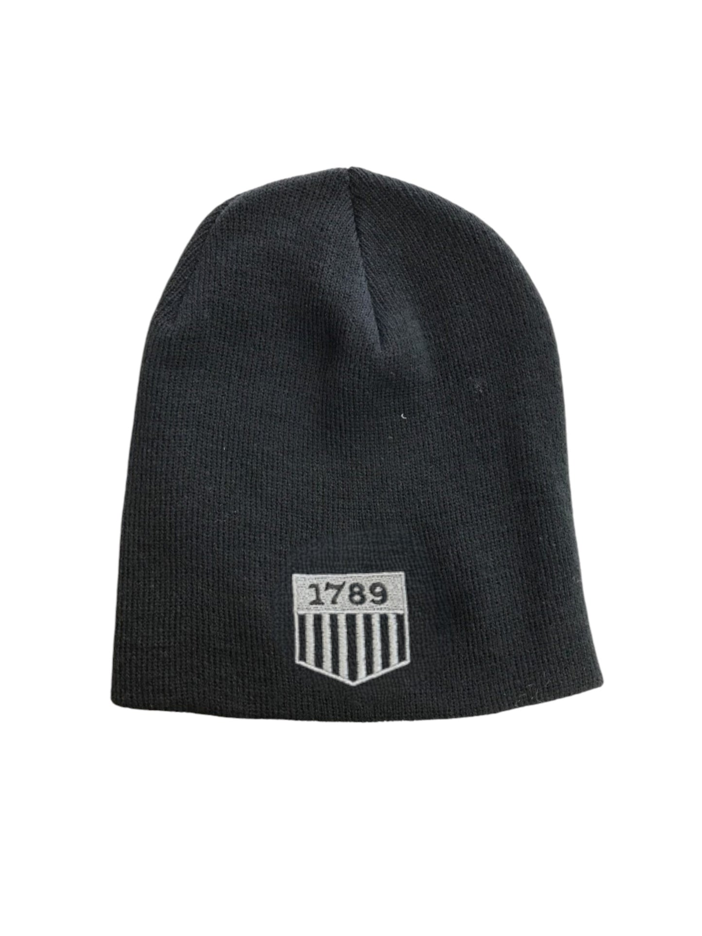 1789 SHIELD EMBRIODERED SKULL KNIT BEANIE