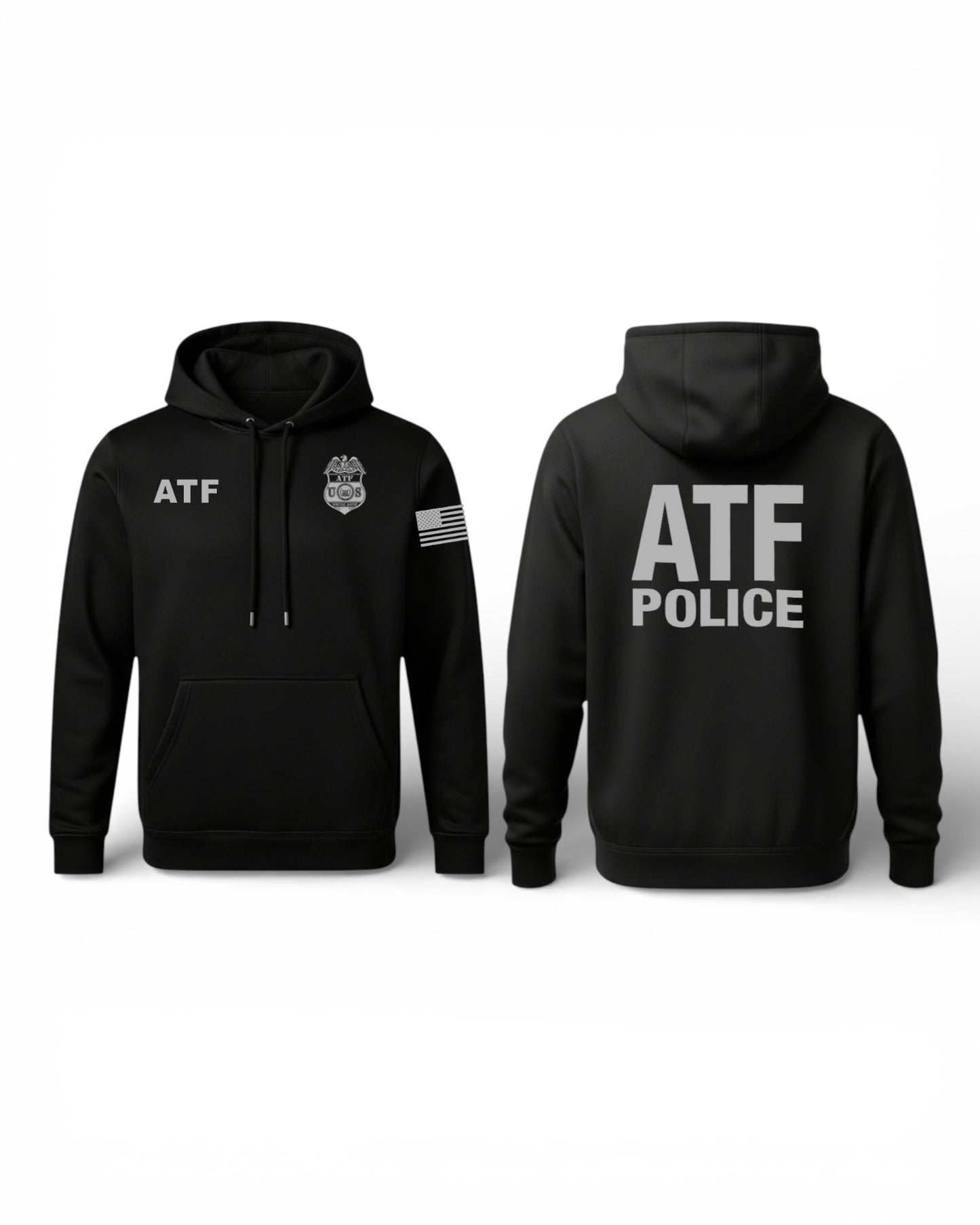 ATF POLICE WICKING HOODED PULLOVER-F244