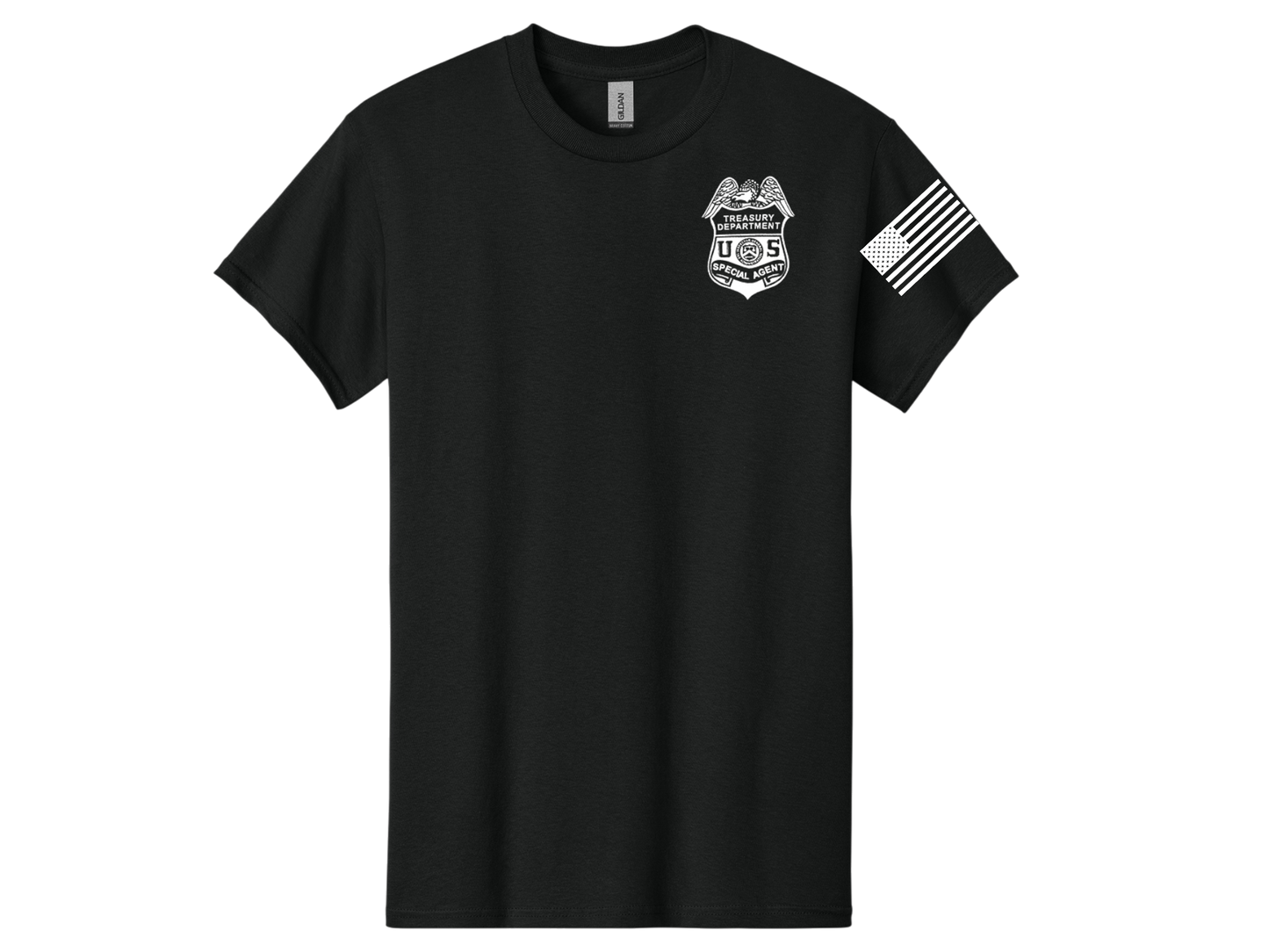 TIGTA S/A RAID SHIRT-BLACK/WHITE INK