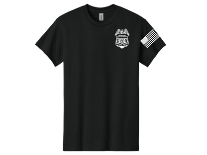 TIGTA S/A RAID SHIRT-BLACK/WHITE INK