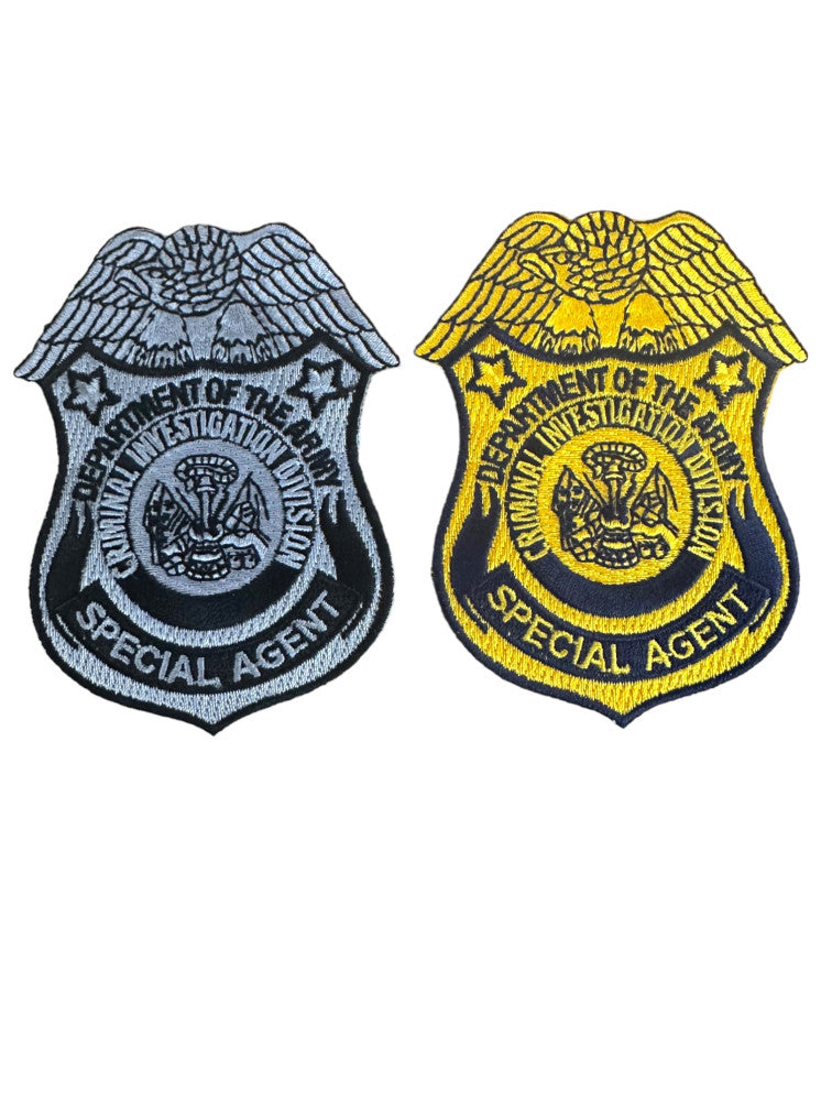 Secret Agent Patch PATCHES BADGE/SEAL – Sally's Cop Shop
