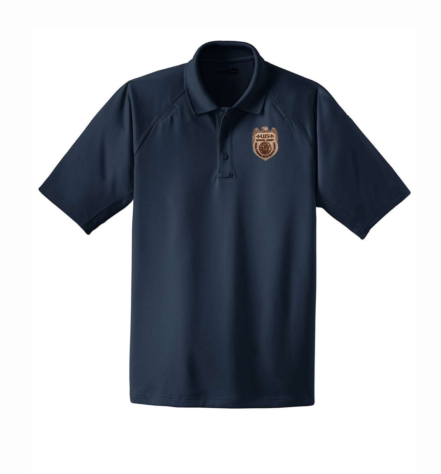 MEN'S NCIS S/A BADGE POLO-CS410