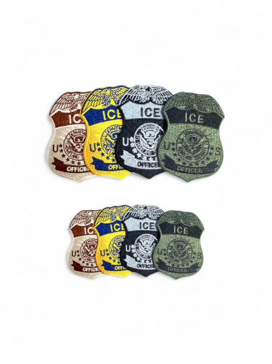 ICE OFFICER BADGE PATCH