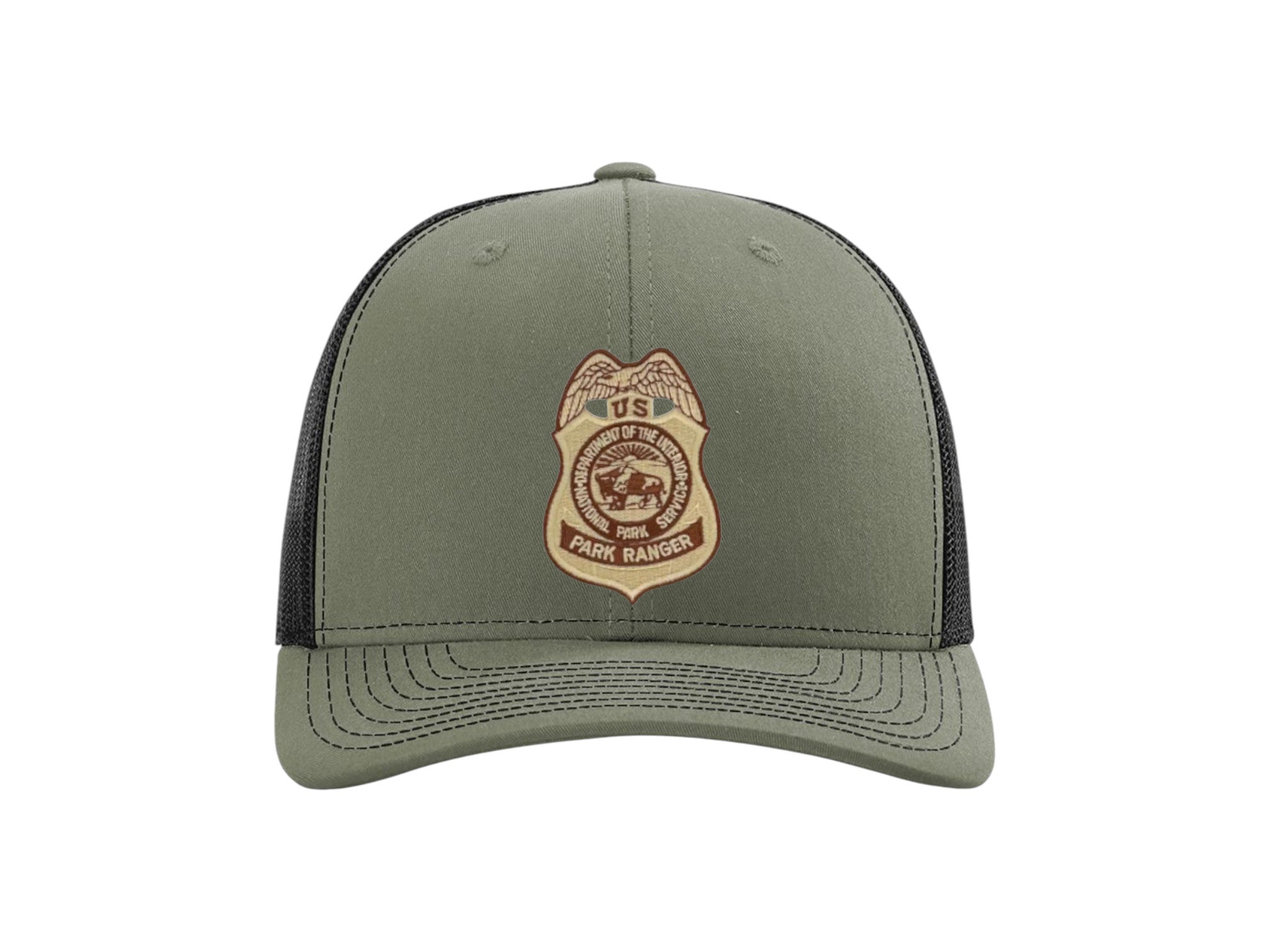 NPS BADGE ON RICHARDSON HAT – Sally's Cop Shop