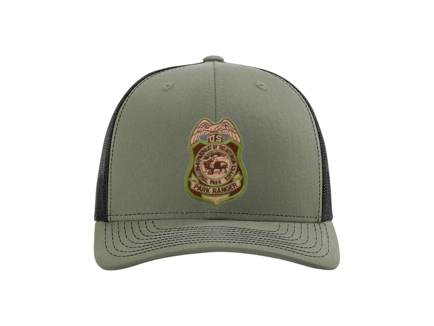 NPS BADGE ON RICHARDSON HAT