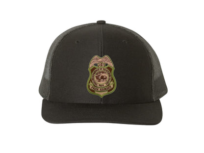NPS BADGE ON RICHARDSON HAT
