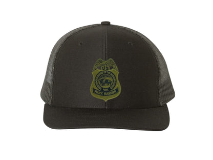 NPS BADGE ON RICHARDSON HAT