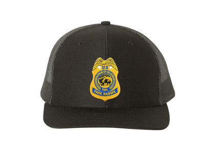 NPS BADGE ON RICHARDSON HAT