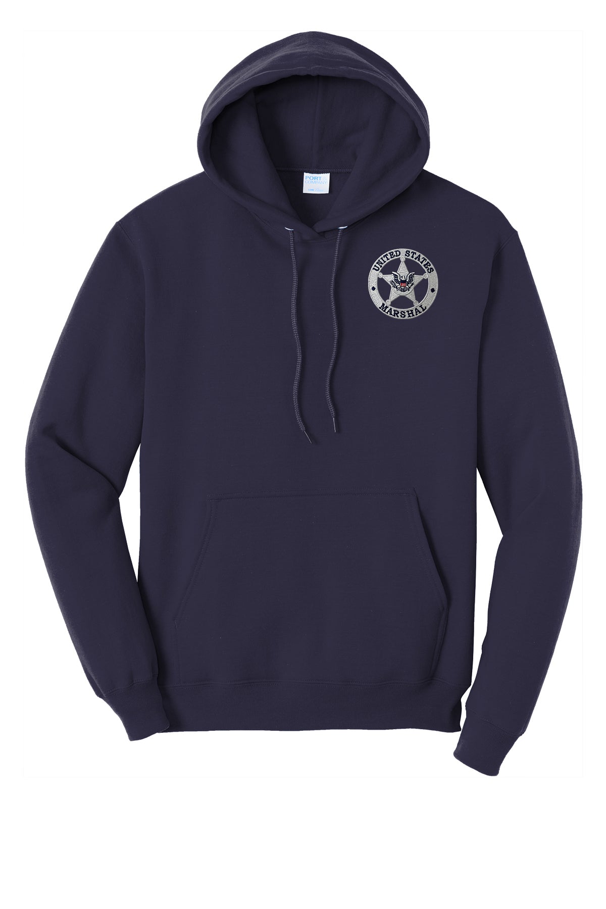 HOODED PULLOVER W/ EMBROIDERED USMS STAR-PC78H