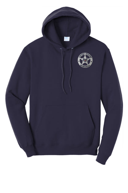 HOODED PULLOVER W/ EMBROIDERED USMS STAR-PC78H