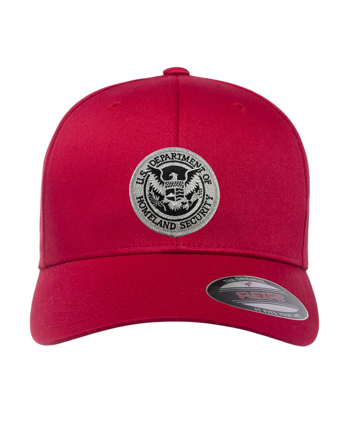 DHS SEAL EMBROIDERED FLEXFIT HAT
