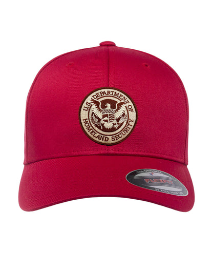 DHS SEAL EMBROIDERED FLEXFIT HAT