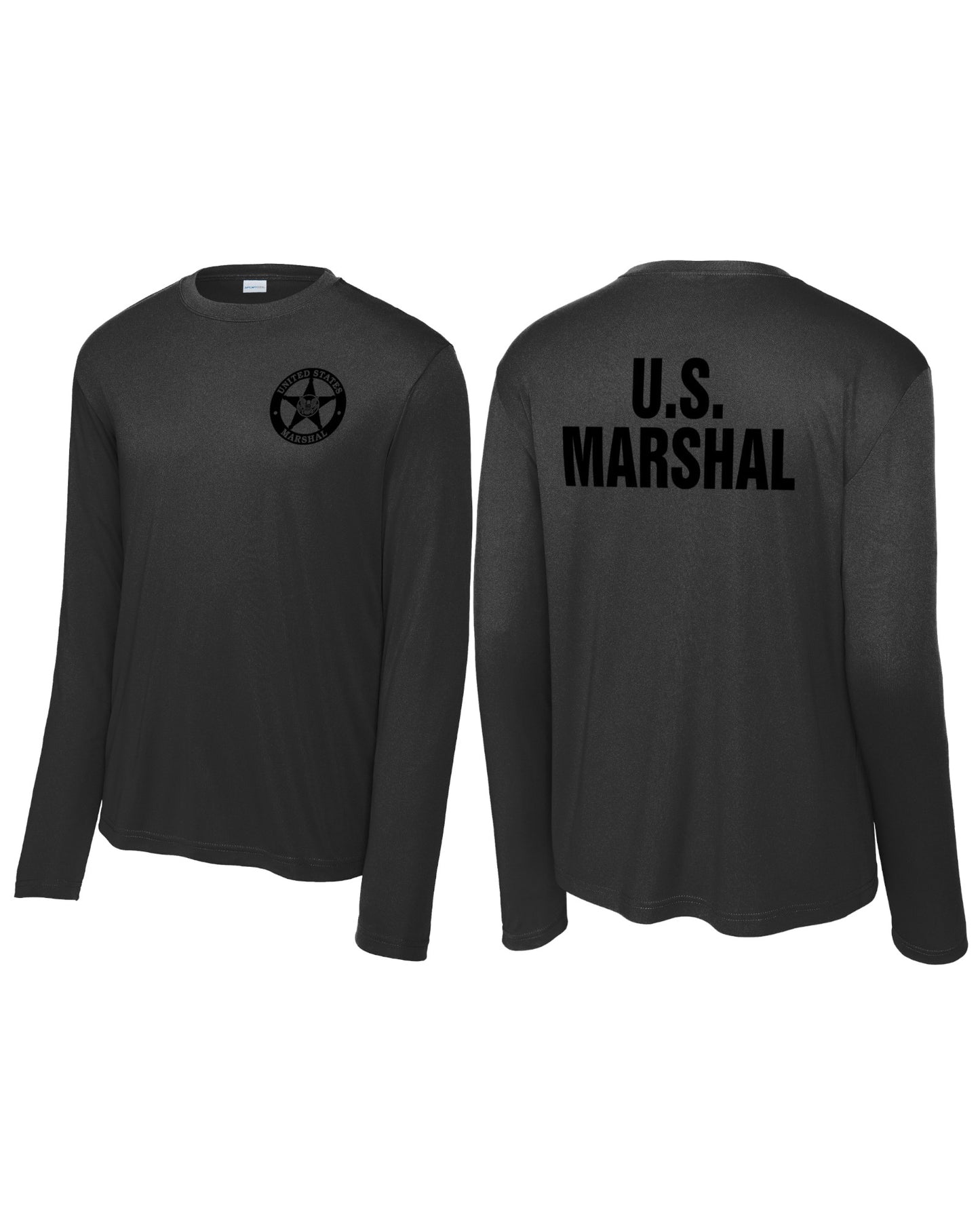 USMS MOISTURE WICKING CUSTOM RAID LONGSLEEVE SHIRT-ST350LS