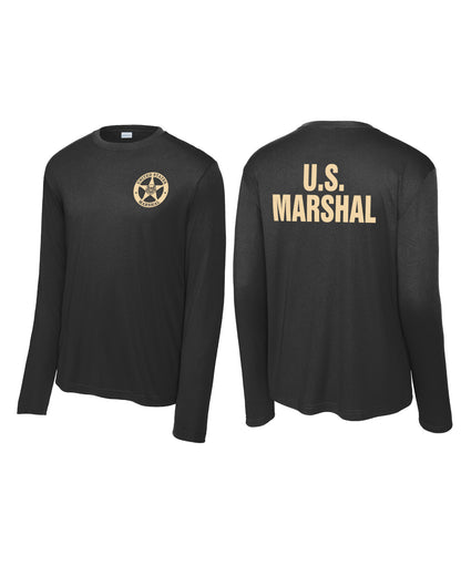 USMS MOISTURE WICKING CUSTOM RAID LONGSLEEVE SHIRT-ST350LS