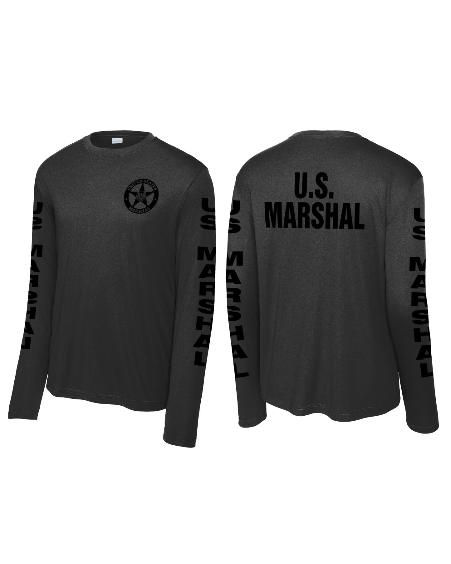 USMS MOISTURE WICKING CUSTOM RAID LONGSLEEVE SHIRT-ST350LS