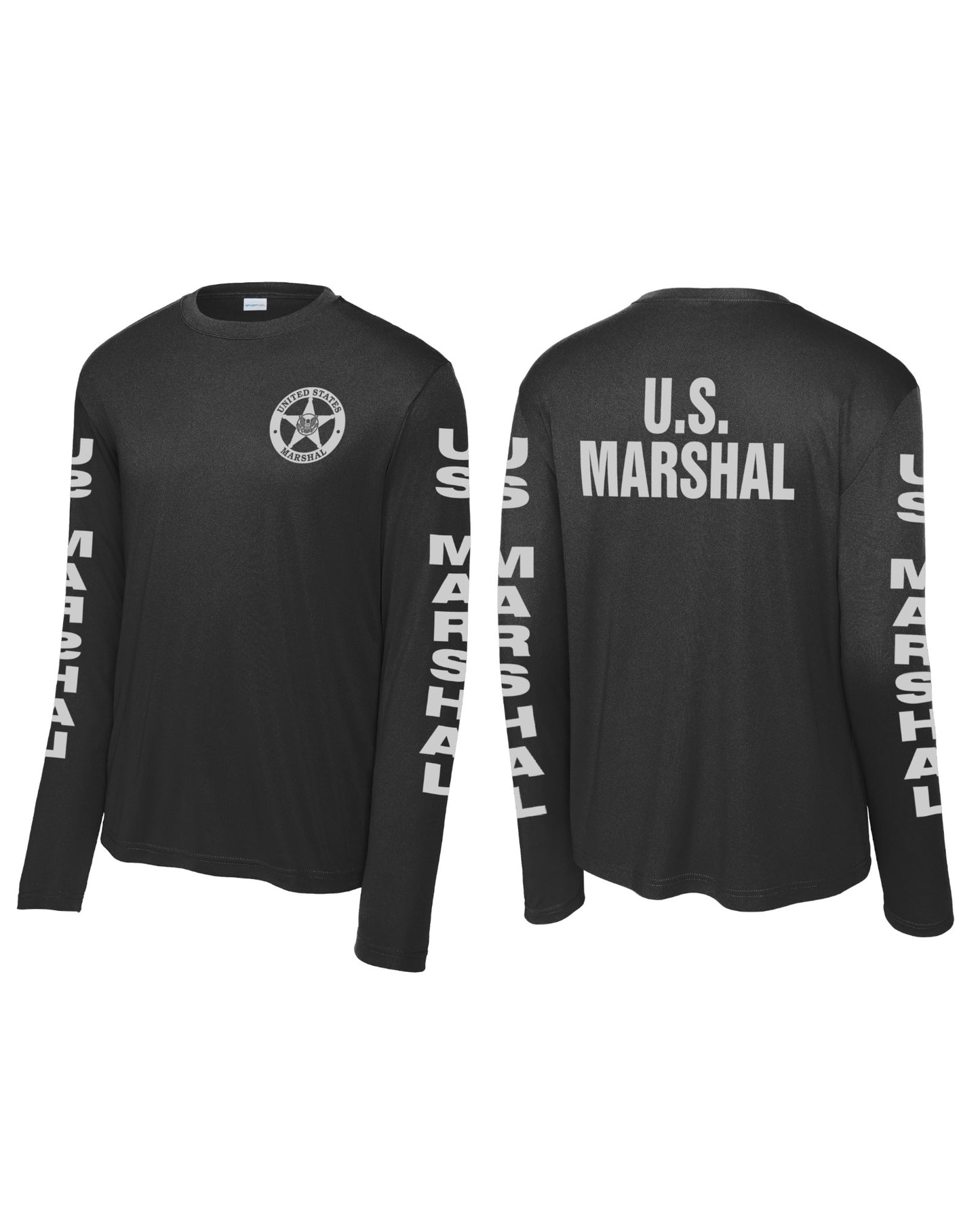 USMS MOISTURE WICKING CUSTOM RAID LONGSLEEVE SHIRT-ST350LS