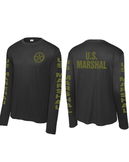 USMS MOISTURE WICKING CUSTOM RAID LONGSLEEVE SHIRT-ST350LS