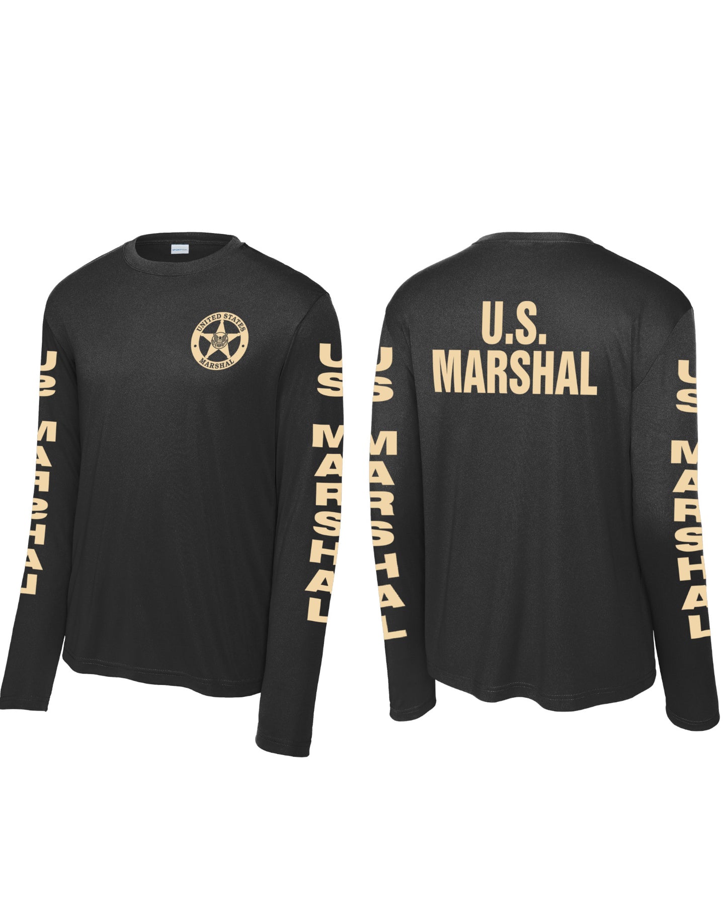 USMS MOISTURE WICKING CUSTOM RAID LONGSLEEVE SHIRT-ST350LS