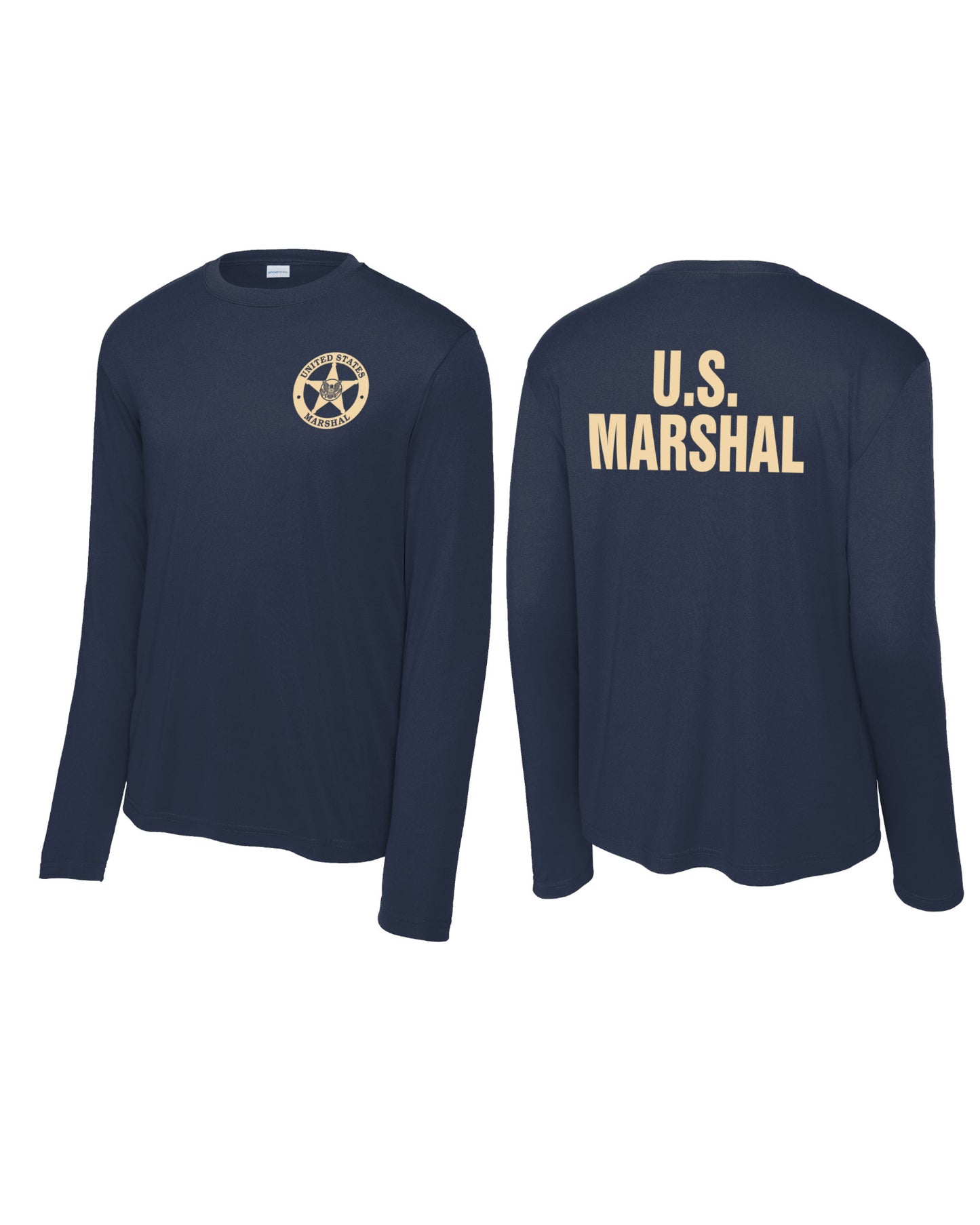 USMS MOISTURE WICKING CUSTOM RAID LONGSLEEVE SHIRT-ST350LS