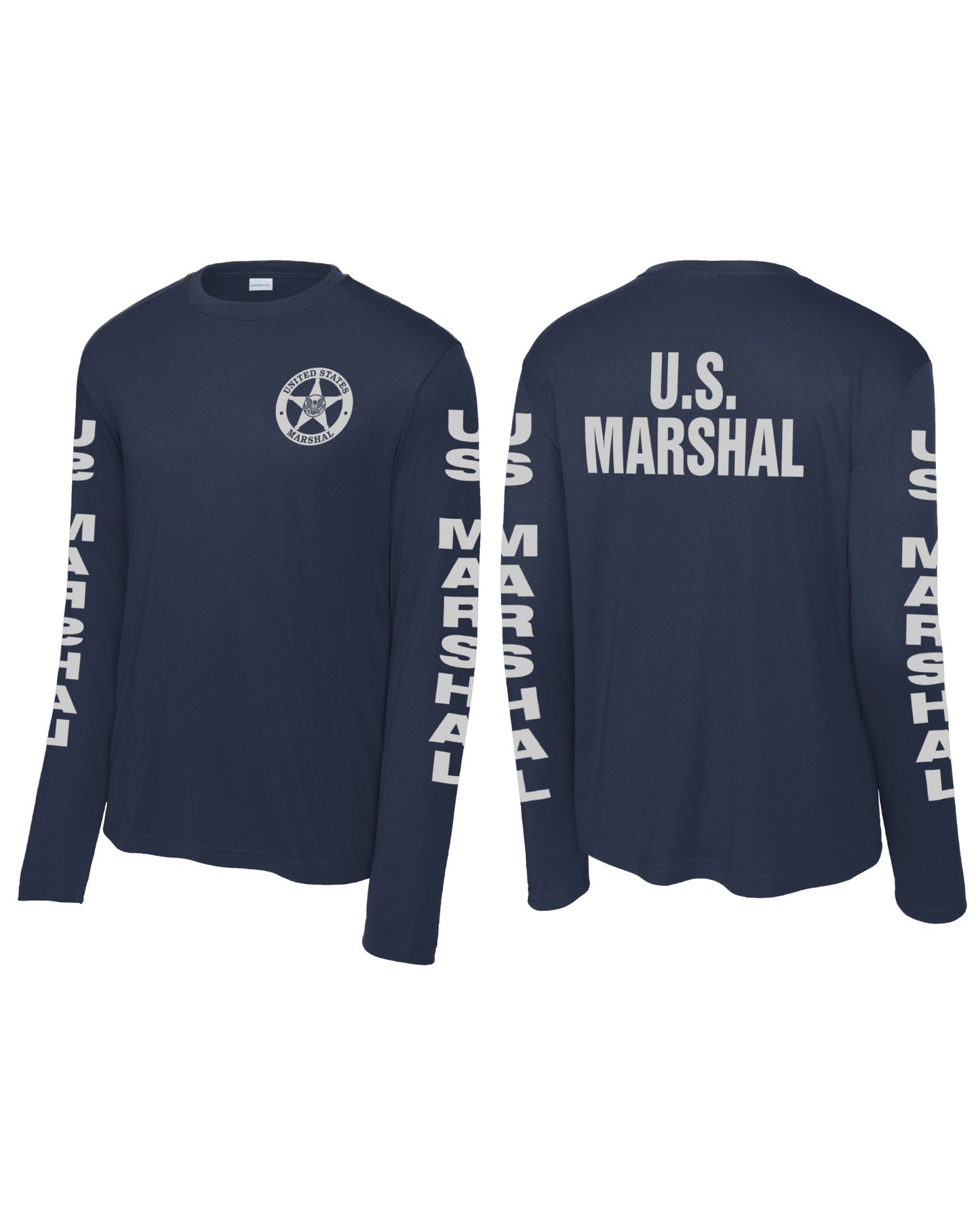 USMS MOISTURE WICKING CUSTOM RAID LONGSLEEVE SHIRT-ST350LS