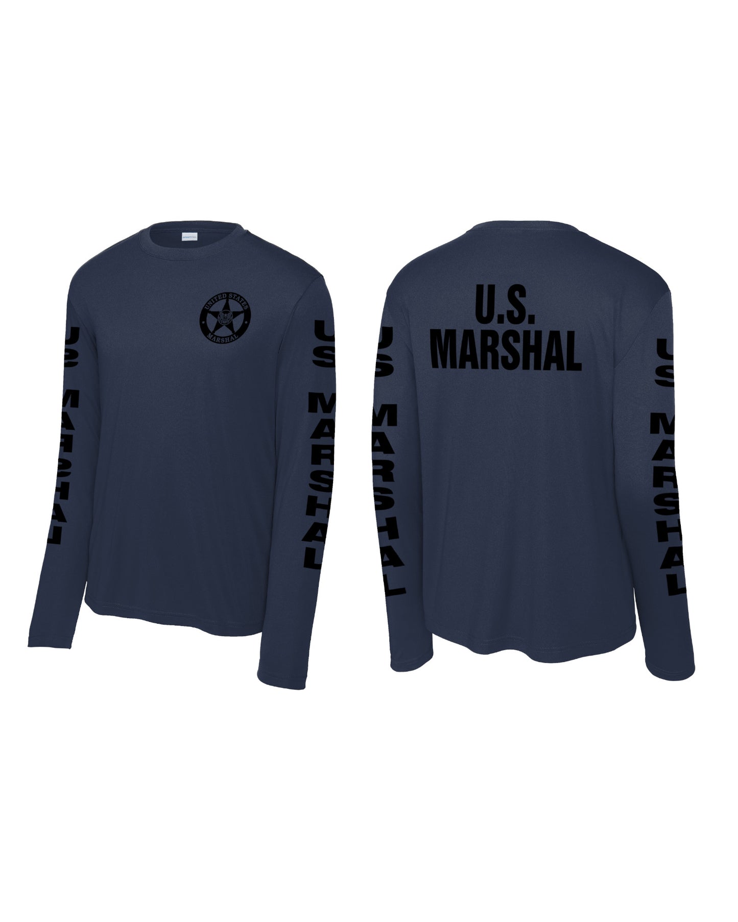 USMS MOISTURE WICKING CUSTOM RAID LONGSLEEVE SHIRT-ST350LS