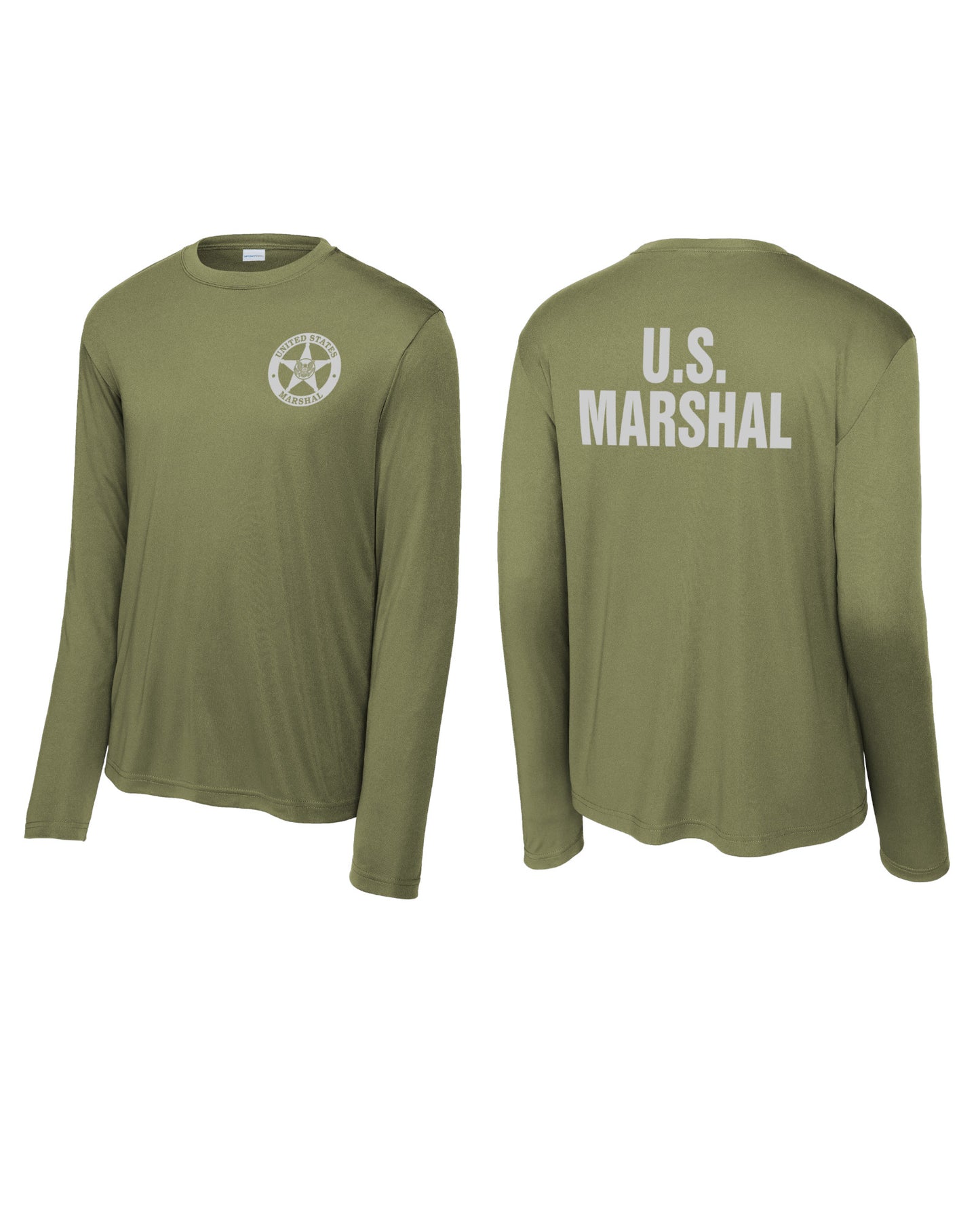 USMS MOISTURE WICKING CUSTOM RAID LONGSLEEVE SHIRT-ST350LS