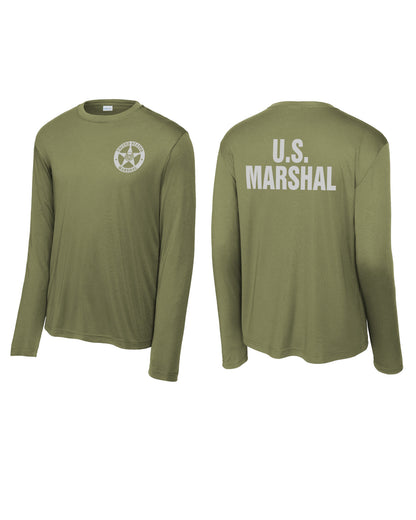 USMS MOISTURE WICKING CUSTOM RAID LONGSLEEVE SHIRT-ST350LS