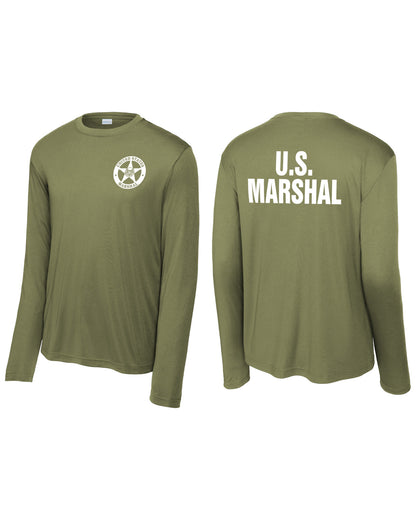 USMS MOISTURE WICKING CUSTOM RAID LONGSLEEVE SHIRT-ST350LS