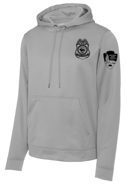 NPS PARK RANGER HOODED WICKING PULLOVER-F244
