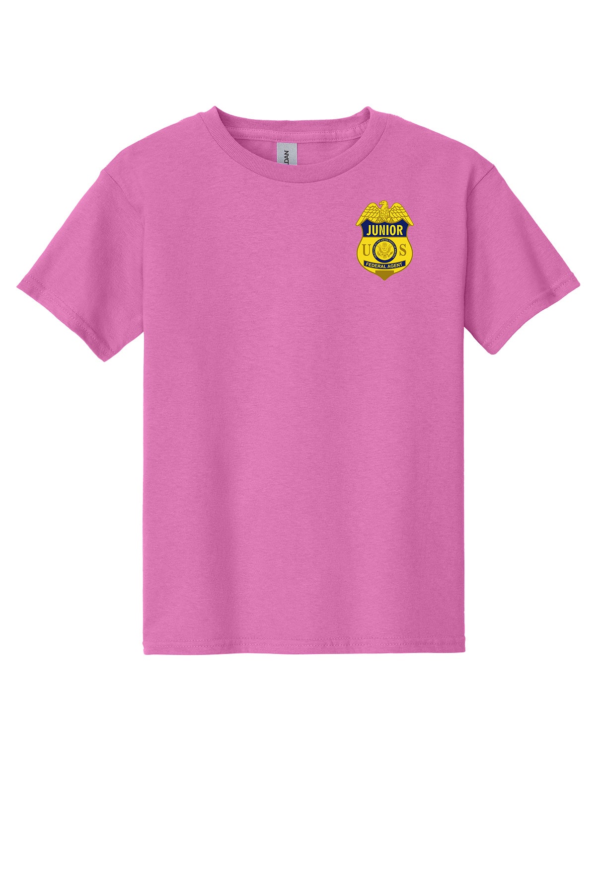 JUNIOR FEDERAL AGENT BADGE KID'S T-SHIRT