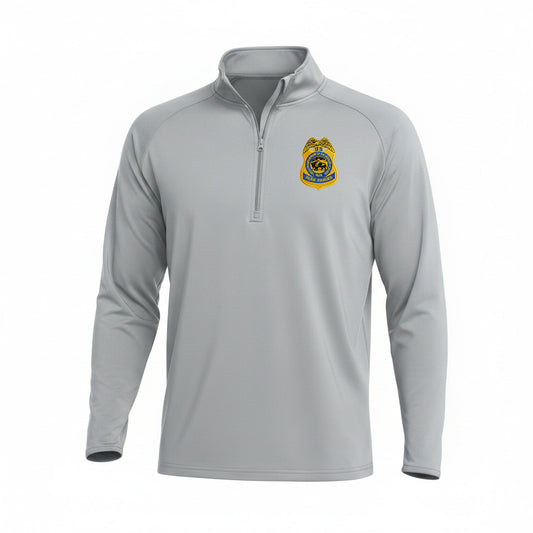 NPS PARK RANGER BADGE GOLD 1/4 ZIP PULLOVER-ST850