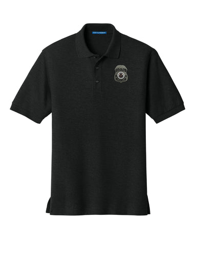 MEN'S HSI S/A BADGE PORT AUTHORITY POLO - K500