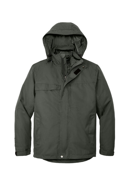 PORT AUTHORITY HERRINGBONE 3-IN-1 PARKA-J302