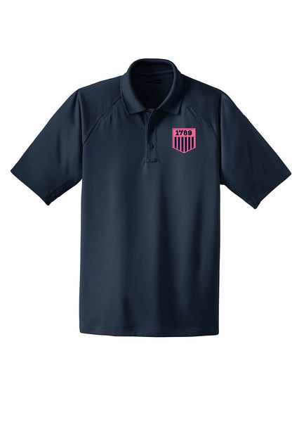 MEN'S CORNERSTONE TACTICAL POLO W/ EMB 1789 SHIELD-CS410