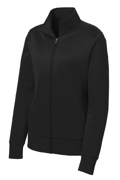 LST241 SPORT TEK FLEECE FULL ZIP JACKET LADIES