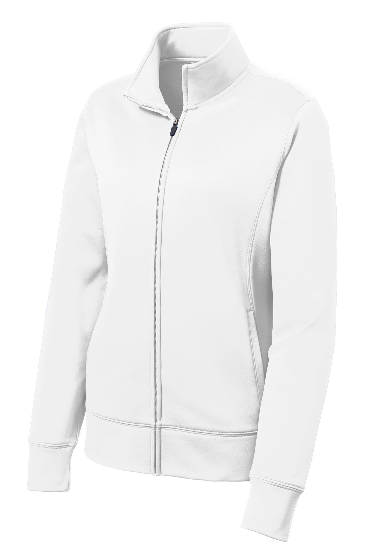 LST241 SPORT TEK FLEECE FULL ZIP JACKET LADIES