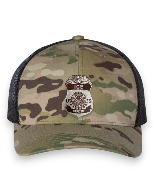 ICE OFFICER BADGE YP CLASSIC HAT-6606