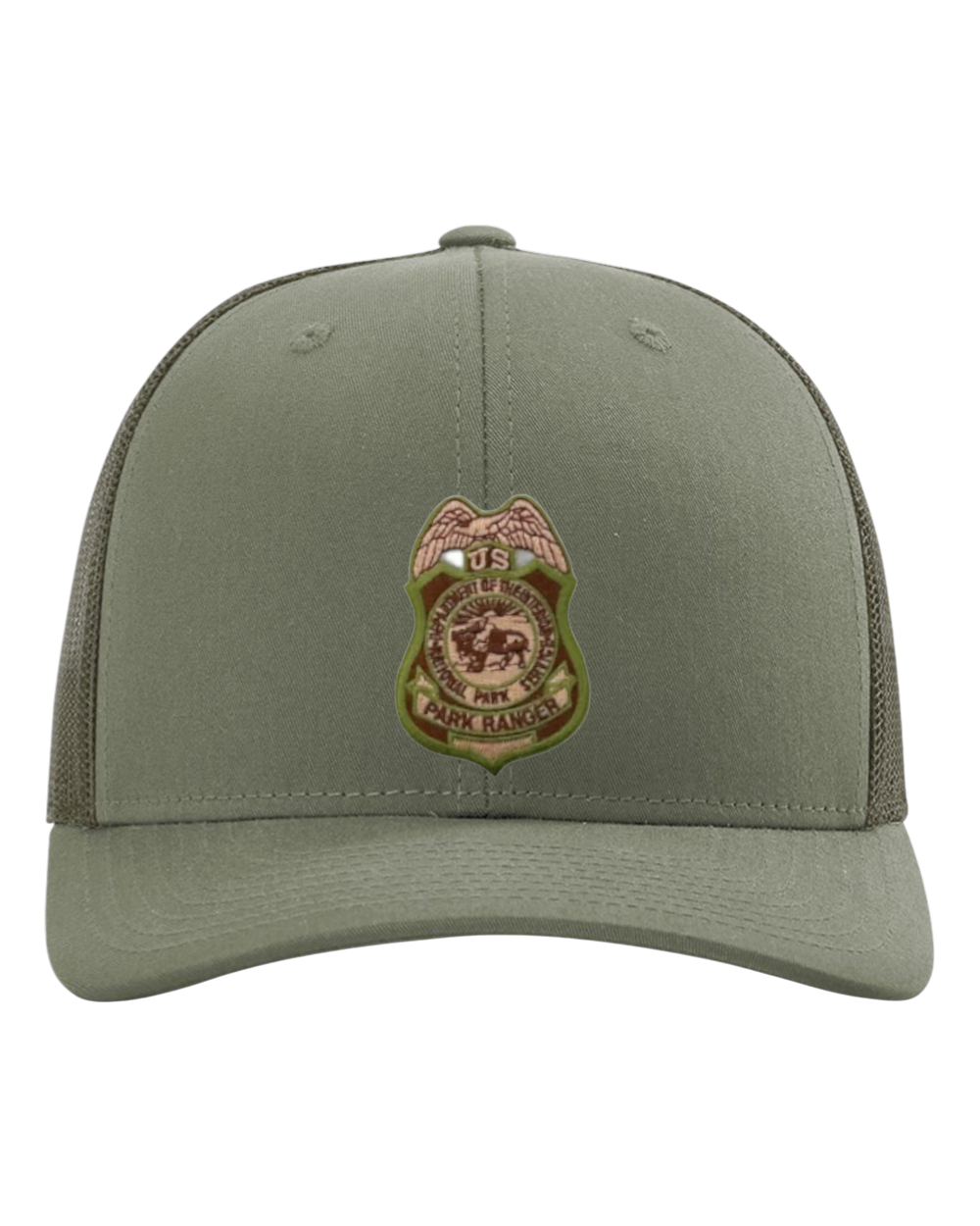 NPS RANGER BADGE ON RICHARDSON HAT – Sally's Cop Shop
