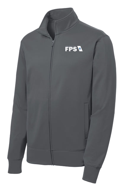 MEN'S FPS PRINTED SPORT TEK SPORT WICK FLEECE FULL-ZIP JACKET-ST241