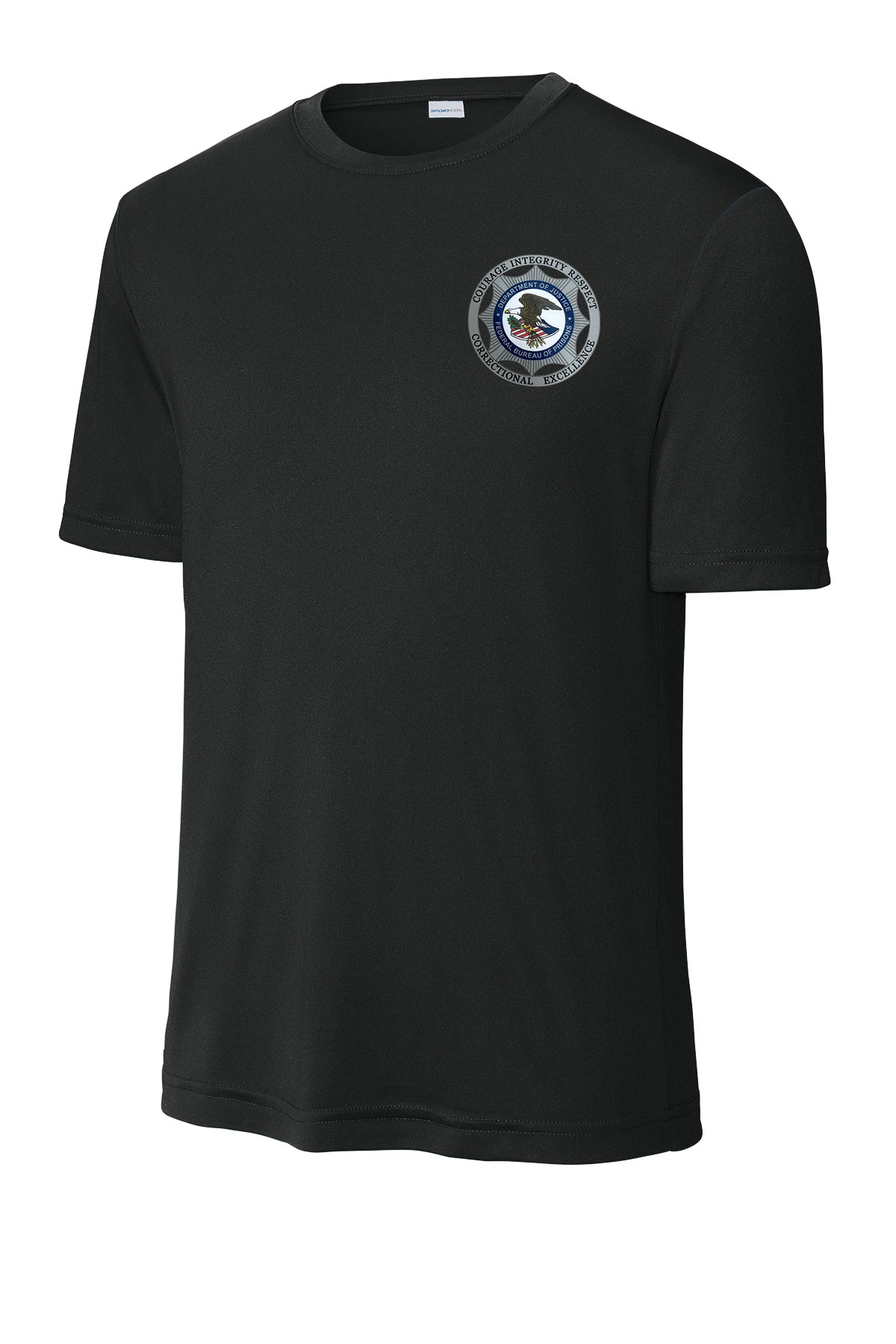 BOP BADGE PRINTED WICKING T-SHIRT-ST350