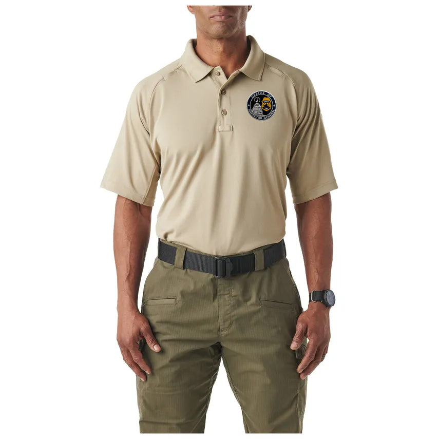 USCP OIG SEAL 5.11 PERFORMANCE POLO SHORT SLEEVE